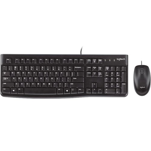 LOGITECH MK120 WIRED KEYBOARD Mouse Combo